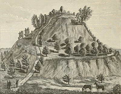 Monks Mound, Cahokia site