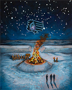 Orion Rises in the East by Carol Hicks